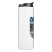 Retro  Acadia National Park Maine Island Thermosbeker (Gedraaid links)