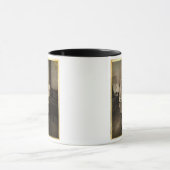 Retro Accordion Girl Mok (Midden)