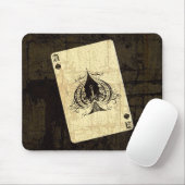 Retro Ace of Spades Muismat (Met muis)