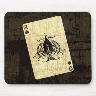 Retro Ace of Spades Muismat