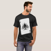 Retro Ace of Spades T-shirt (Voorkant volledig)