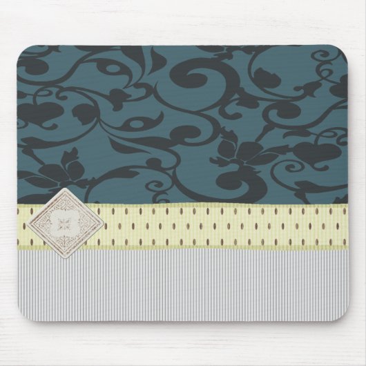 Retro-achtergrond Muismat (Voorkant)