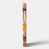 Retro achtergrond van verse groenten Case-Mate iPhone case (Achterkant / Links)