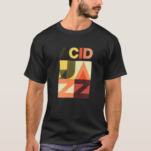 Retro Acid Jazz 90s Jazz Premium T-shirt (Voorkant)