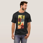 Retro Acid Jazz 90s Jazz T-shirt (Voorkant volledig)