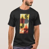 Retro Acid Jazz 90s Jazz T-shirt (Voorkant)