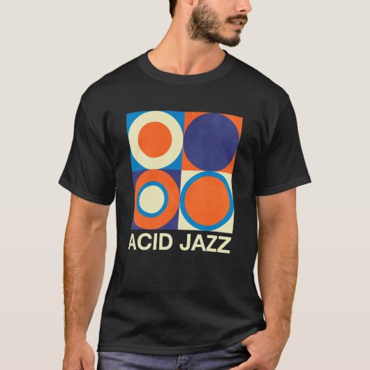 Retro Acid Jazz T-shirt (Voorkant)