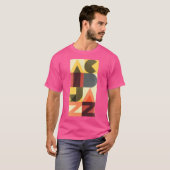 Retro Acid Jazz T-shirt 90S Jazz (Voorkant volledig)
