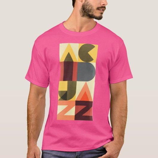 Retro Acid Jazz T-shirt 90S Jazz (Voorkant)