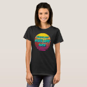 Retro Acute zorgverpleegster T-shirt (Voorkant volledig)