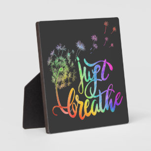 Retro Adem gewoon paardenbloem in de wind Fotoplaat