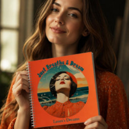 Retro Ademhalen & Droomdagboek Notitieboek