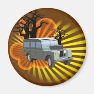 Retro Adventure Magneet