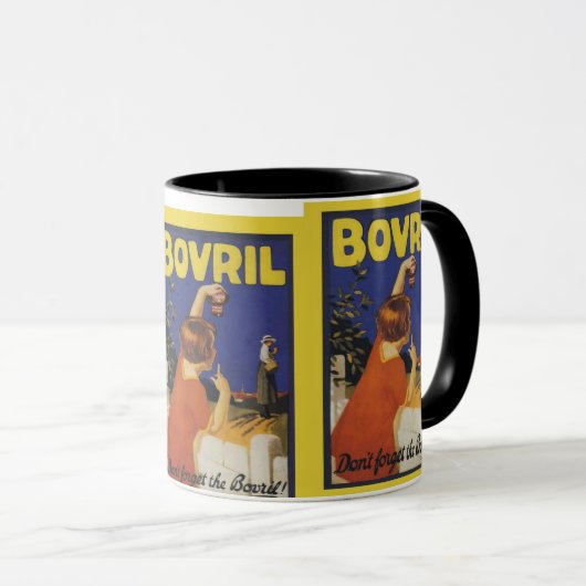 Retro  adverteren, Bovril Mok (Voorkant rechts)