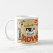 RETRO ADVERTEREN KOFFIEMOK (Links)
