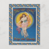 Retro  adverteren, Maypole zeep, Briefkaart (Voorkant)
