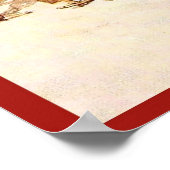 Retro  adverteren, Ski poster, Mode Poster (Hoek)