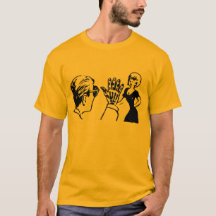 Retro Adverterene Ontwerp van de Röntgenstraal T-shirt