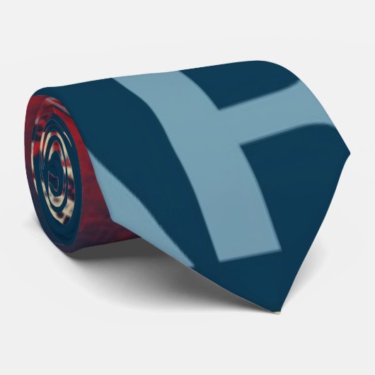 retro Advertisement France Paris Effiel Tower Stropdas (Opgerold)