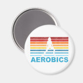 Retro-aerobics Magneet (Voorkant / Achterkant)