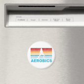 Retro-aerobics Magneet (Insitu (Vaatwasser))