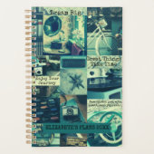 Retro Aesthetisch bord Collage Aangepaste offertes Planner (Voorkant)