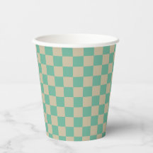 Retro Aesthetische Checkerboard Patroonafbeelding 