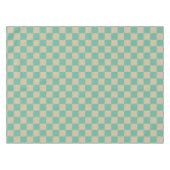 Retro Aesthetische Checkerboard Patroonafbeelding  Tafelkleed (Voorkant (Horizontaal))