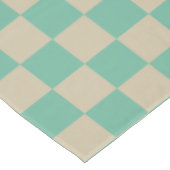 Retro Aesthetische Checkerboard Patroonafbeelding  Tafelkleed (Gekanteld)