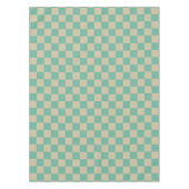 Retro Aesthetische Checkerboard Patroonafbeelding Tafelkleed (Voorkant)