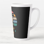  "Retro AF" Funny Rainbow Latte Mok (Rechts)