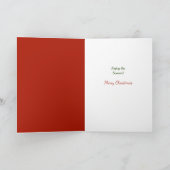 Retro Afbeelding kerstcadeautjes voor kerstmis Feestdagen Kaart (Binnen)