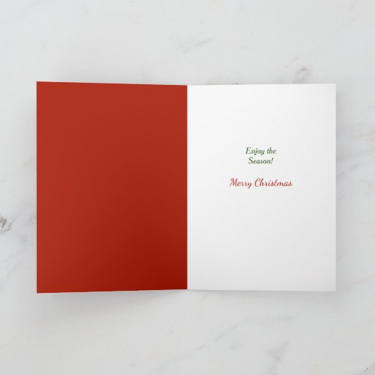 Retro Afbeelding kerstcadeautjes voor kerstmis Feestdagen Kaart (Binnen)