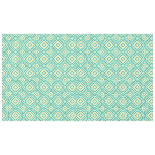 Retro afgerond tafelkleed (Voorkant (Horizontaal))