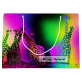 Retro Africa 1-opties Large Cadeautasje (Voorkant)