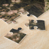 Retro Afrikaanse Leeuw Schilderachtig Legpuzzel (Zijkant)