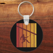 Retro  afschermingen sleutelhanger (Voorkant)