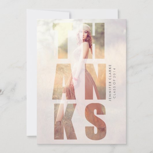 RETRO AFSTUDEERDER | AFSTUDEREN BEDANKT (Voorkant)