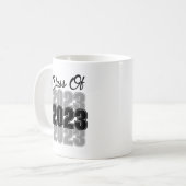 Retro Afstudeerklas Koffiemok (Voorkant links)