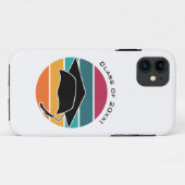 Retro Afstuderen Afstuderen Pet Mortarboard Case-Mate iPhone Case (Achterkant (horizontaal))