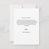 Retro-afstuderen Bedankkaart (Achterkant)