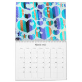 Retro-agenda Kalender (Mar 2026)