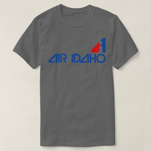 Retro Airlines Air Idaho 1975 TShirt (Design voorkant)