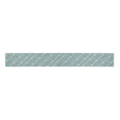 Retro Airplane Pattern Grosgrain Ribbon Lint (Voorkant)
