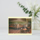 Retro, Airport Cocktail Lounge  Briefkaart (Staand voorkant)