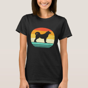Retro Akita Inu Shirt Hond Mam Papa  Akita