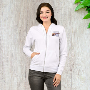 Retro akoestische 12-snarige gitaar hoodie