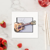 Retro akoestische 12-snarige gitaar servet (Insitu)