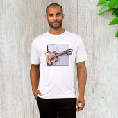 Retro akoestische 12-snarige gitaar t-shirt