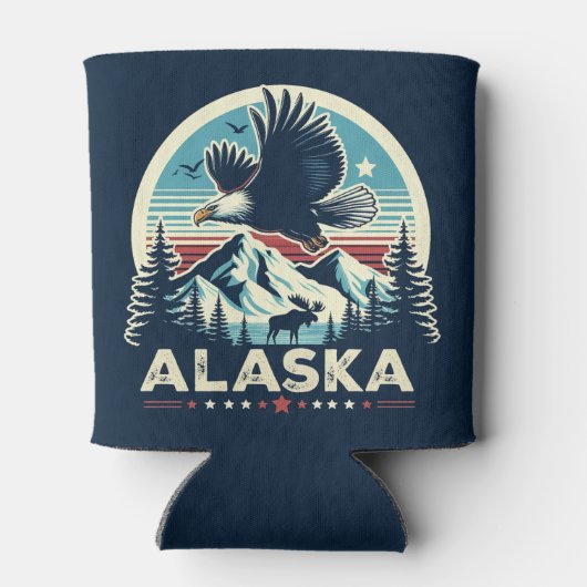 Retro Alaska Blikjeskoeler (Achterkant)